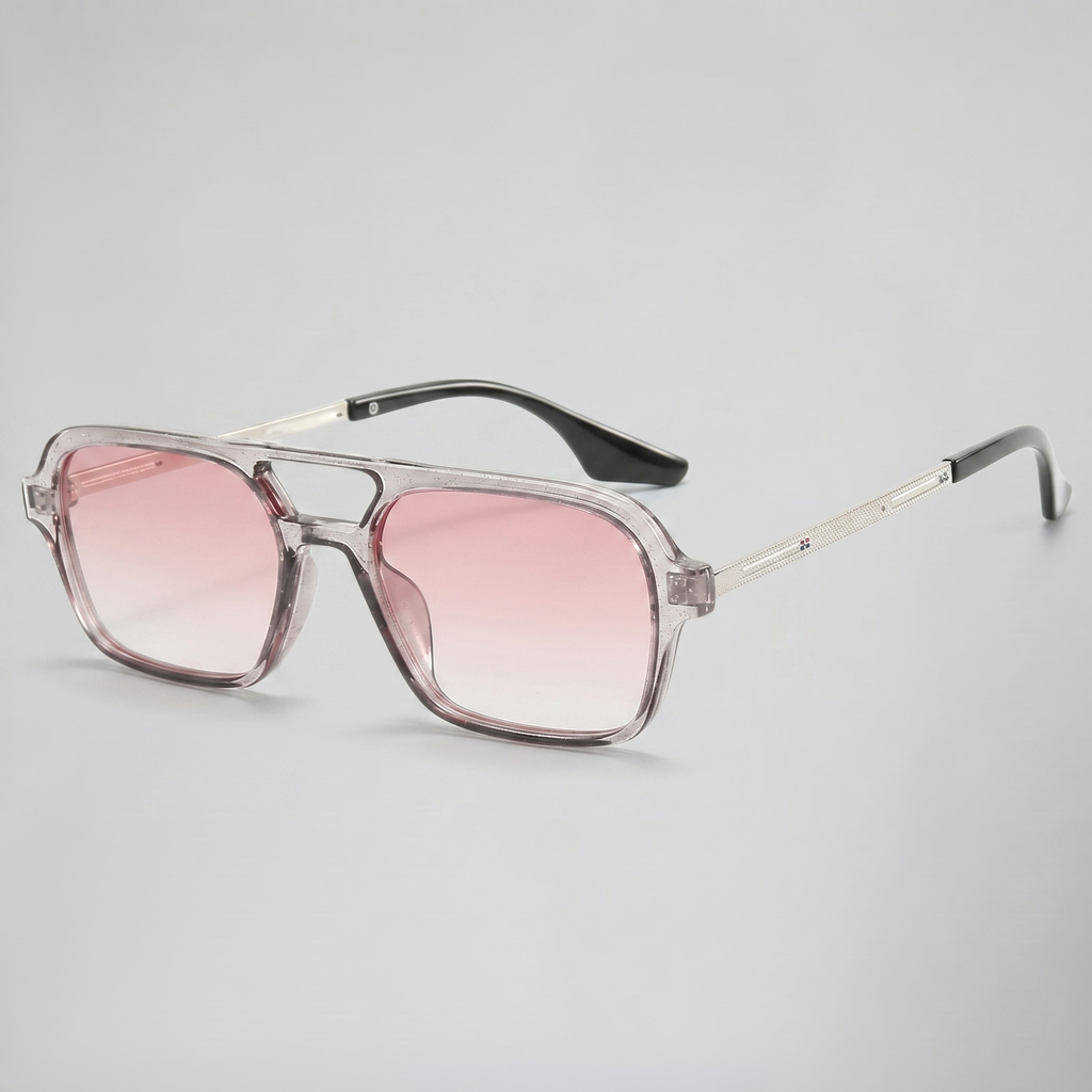 Women's Square Sunglasses – Double Bridge