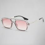 Women's Square Sunglasses – Double Bridge