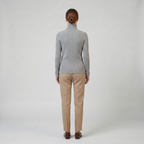 Women's Cashmere Turtleneck Sweater – Ribbed